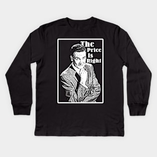 bob barker - the price is right Kids Long Sleeve T-Shirt